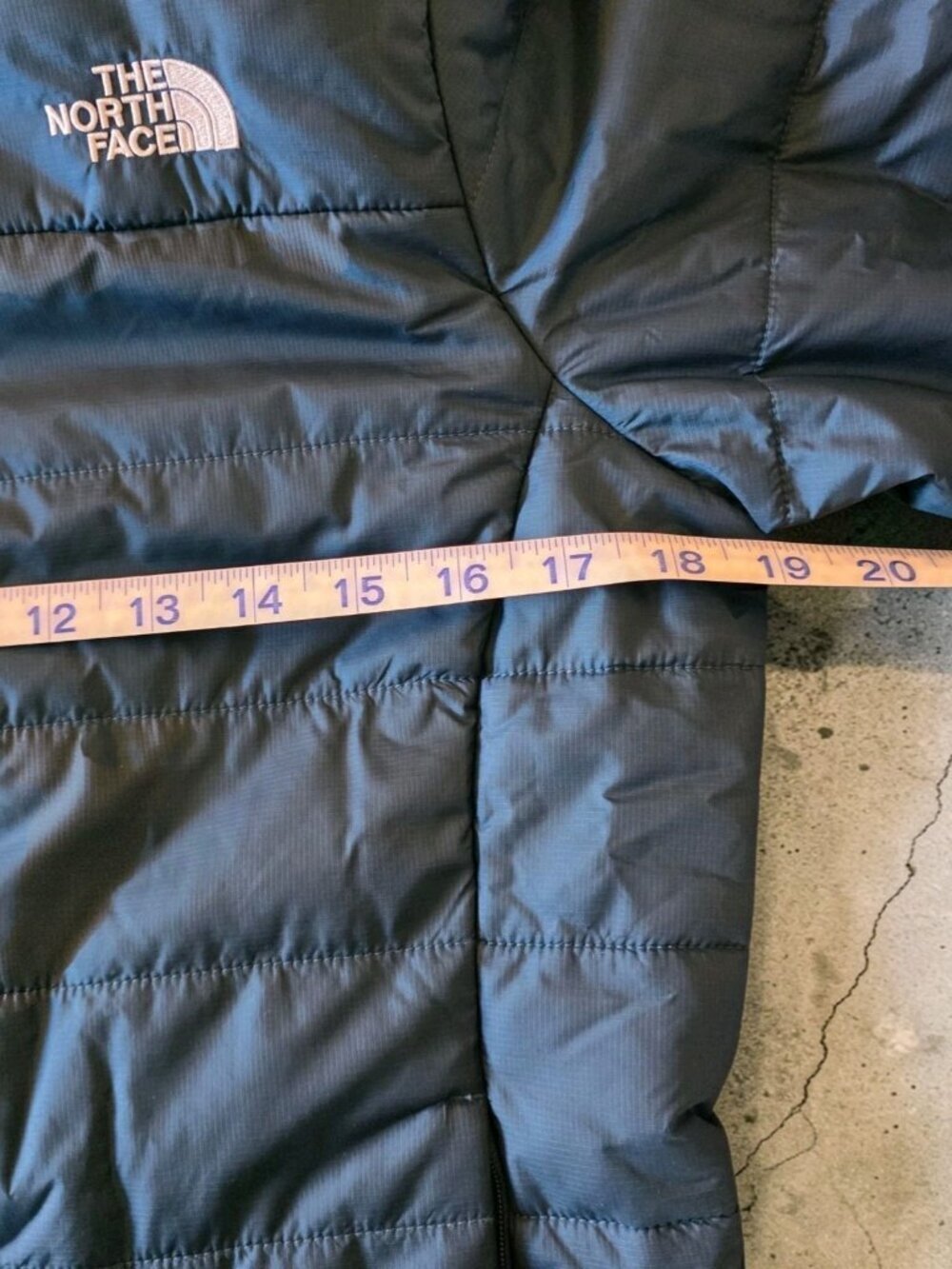 NWT The North Face Monterey Blue Flare Insulated Puffer Hoodie Jacket S - Picture 16 of 16